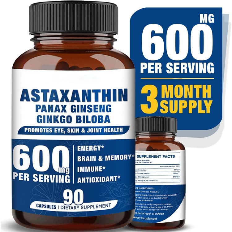Capsule di astaxantina