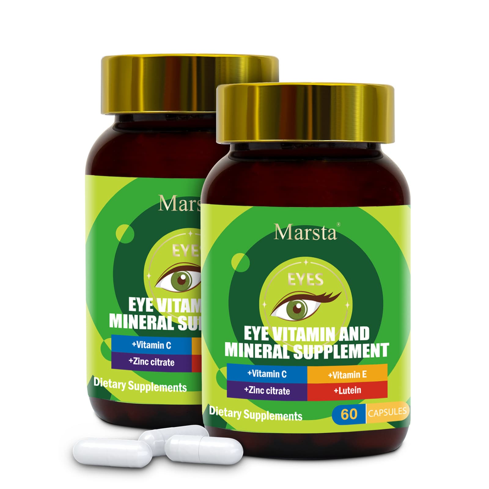 Suppléments de vitamines et de minéraux pour les yeux