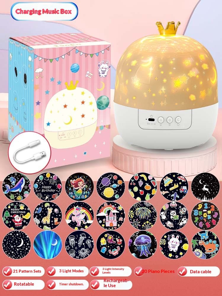 LED Romantic Bluetooth Dreamy Starry Sky Projection Light
