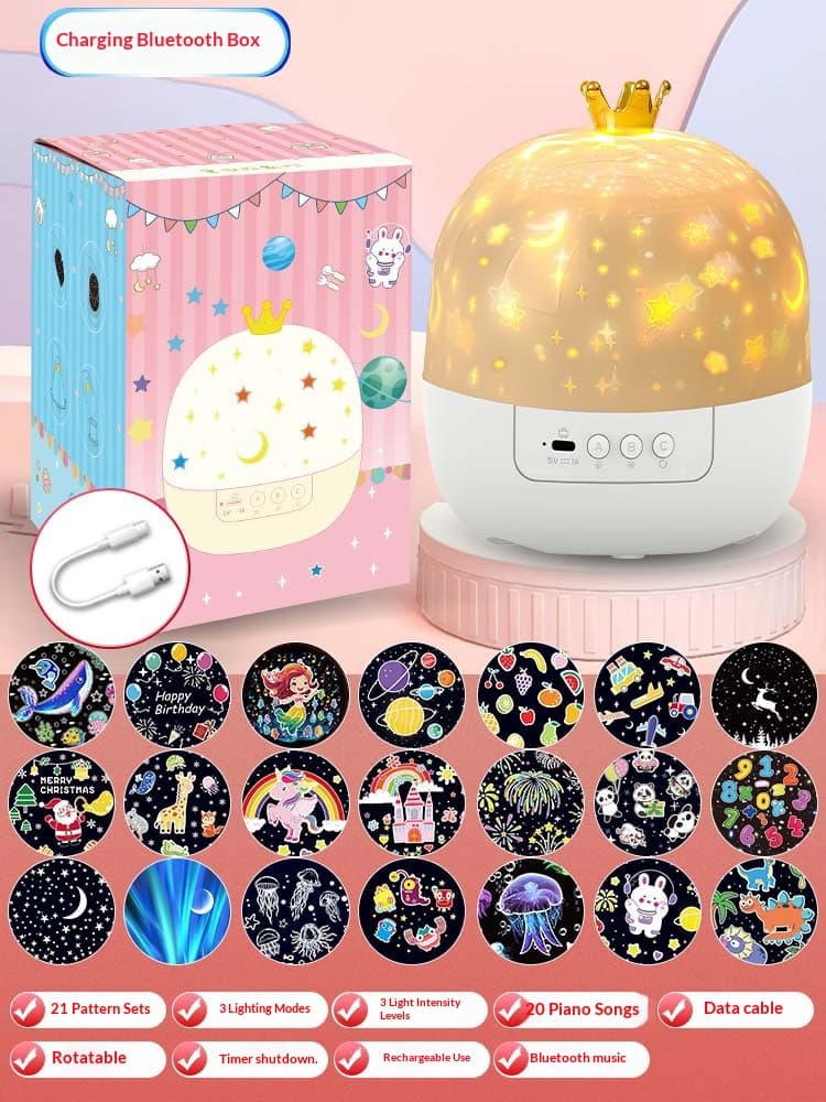 LED Romantic Bluetooth Dreamy Starry Sky Projection Light