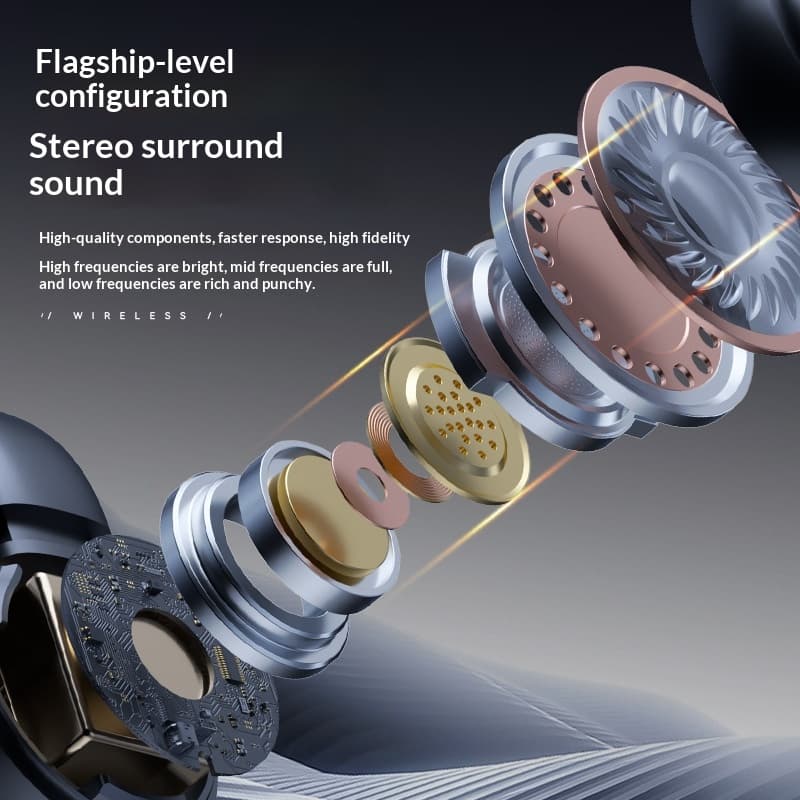 Long Range Hanging Earphone Wireless Bluetooth Headphones