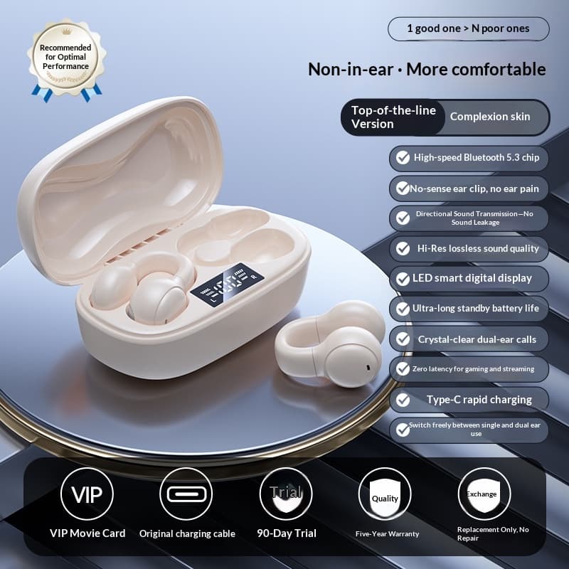 Long Range Hanging Earphone Wireless Bluetooth Headphones