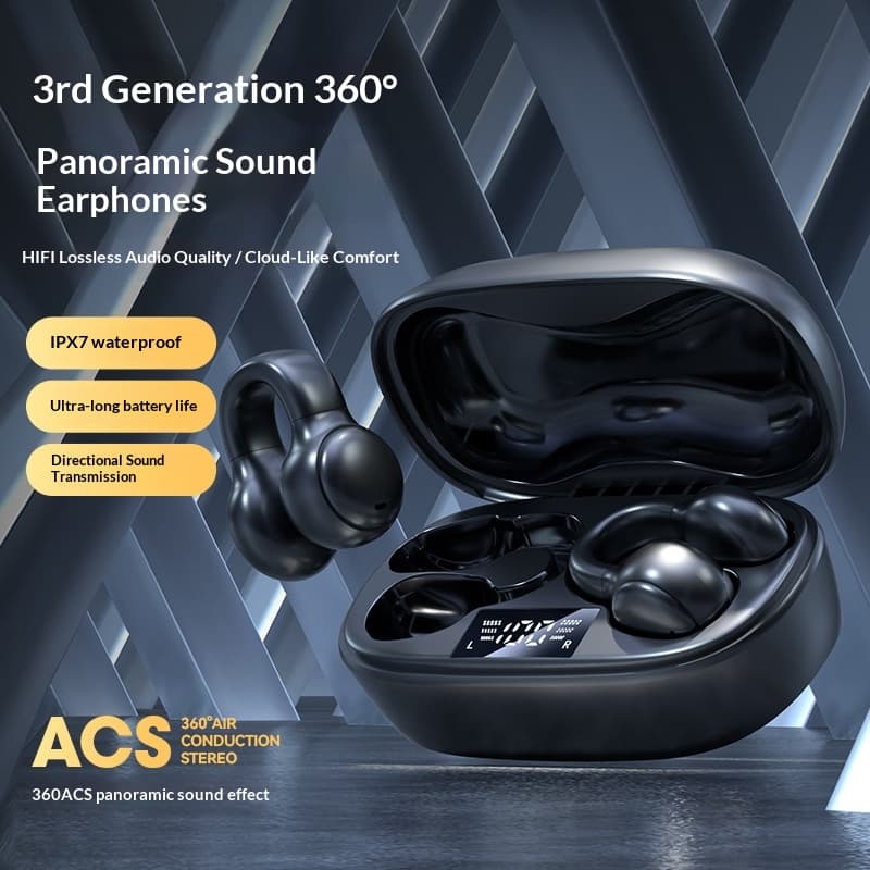 Long Range Hanging Earphone Wireless Bluetooth Headphones