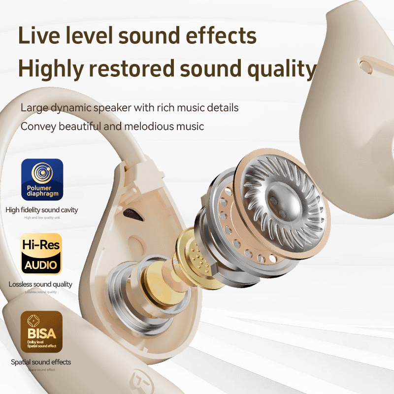 Long Range Hanging Earphone Wireless Bluetooth Headphones