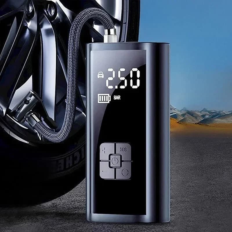 Portable Tire Inflator Rechargeable Electric Inflator For Cars And Bicycles Digital Air