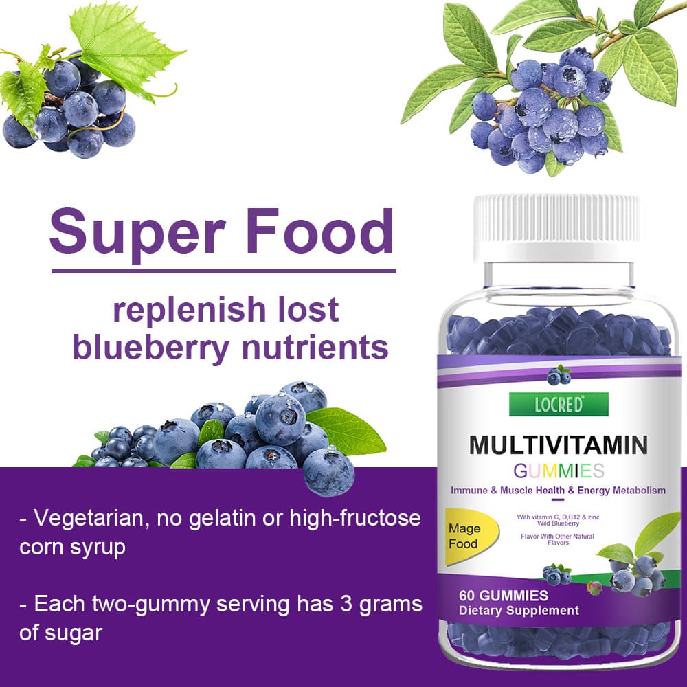 Bonbons mous aux vitamines