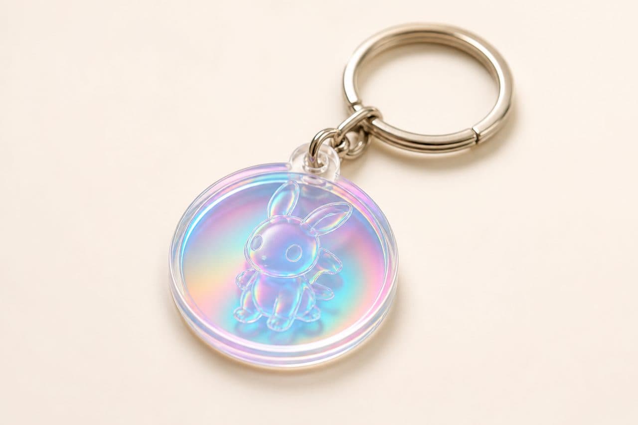 Hologram kulcstartó