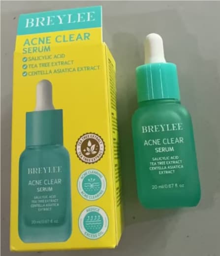 BREYLEE Acne Treatment Serum Face Facial Anti Acne Scar Removal Cream Skin Care Whitening Repair Pimple Remover For Acne