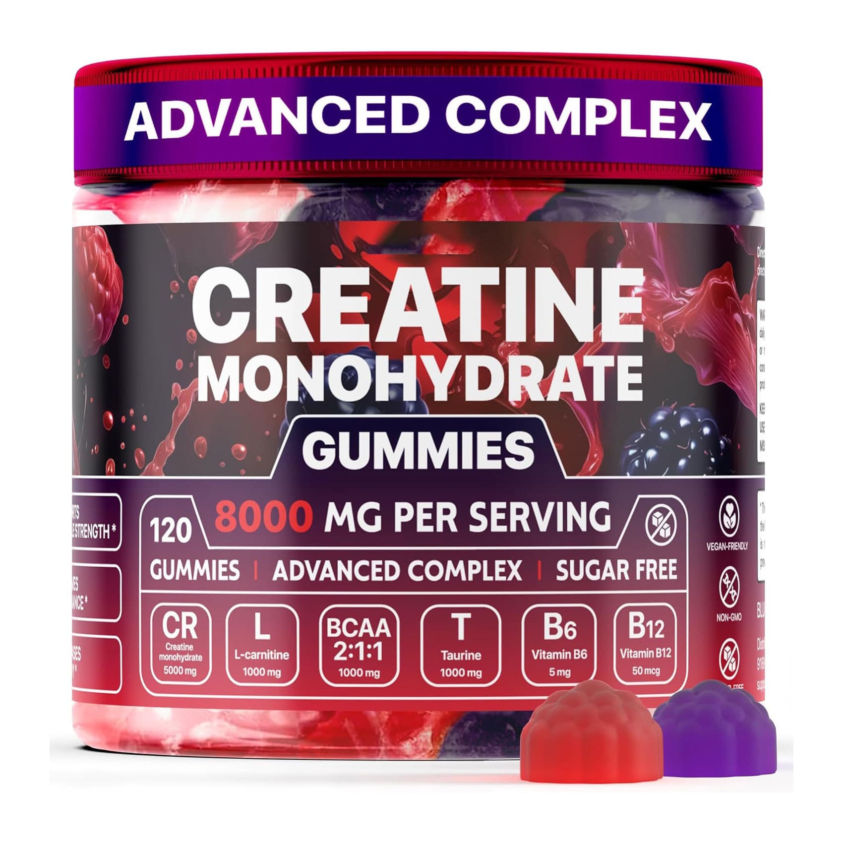 Gommose e vitamine alla creatina