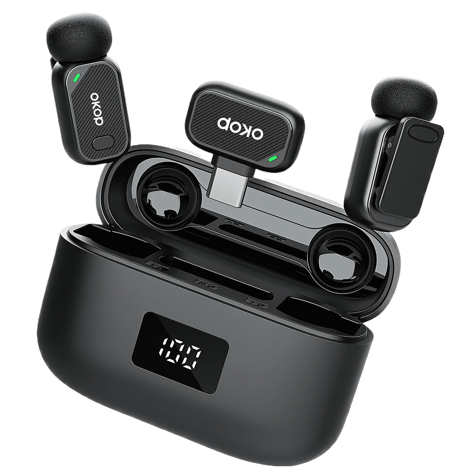 Wireless Lavalier Microphone New Model For Vlogs Livestreaming And Short-Video Recording