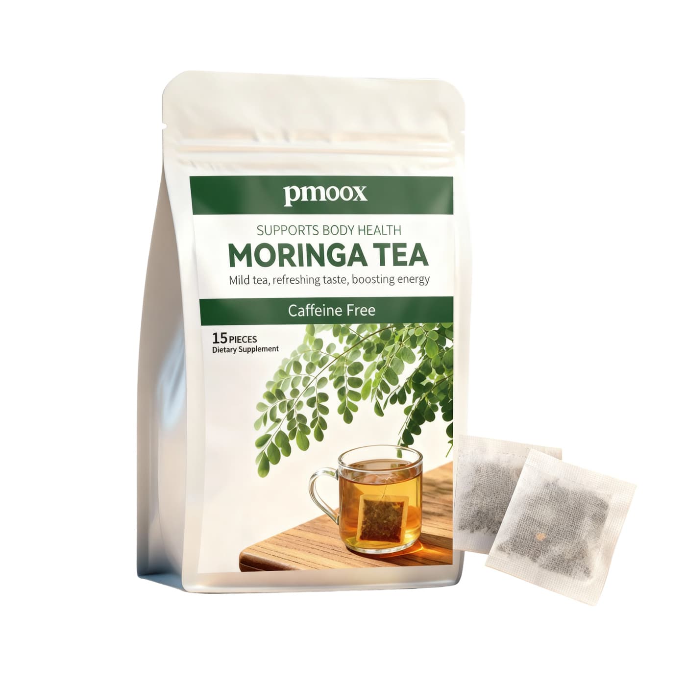 Tè condizionante all'estratto di Moringa Oleifera