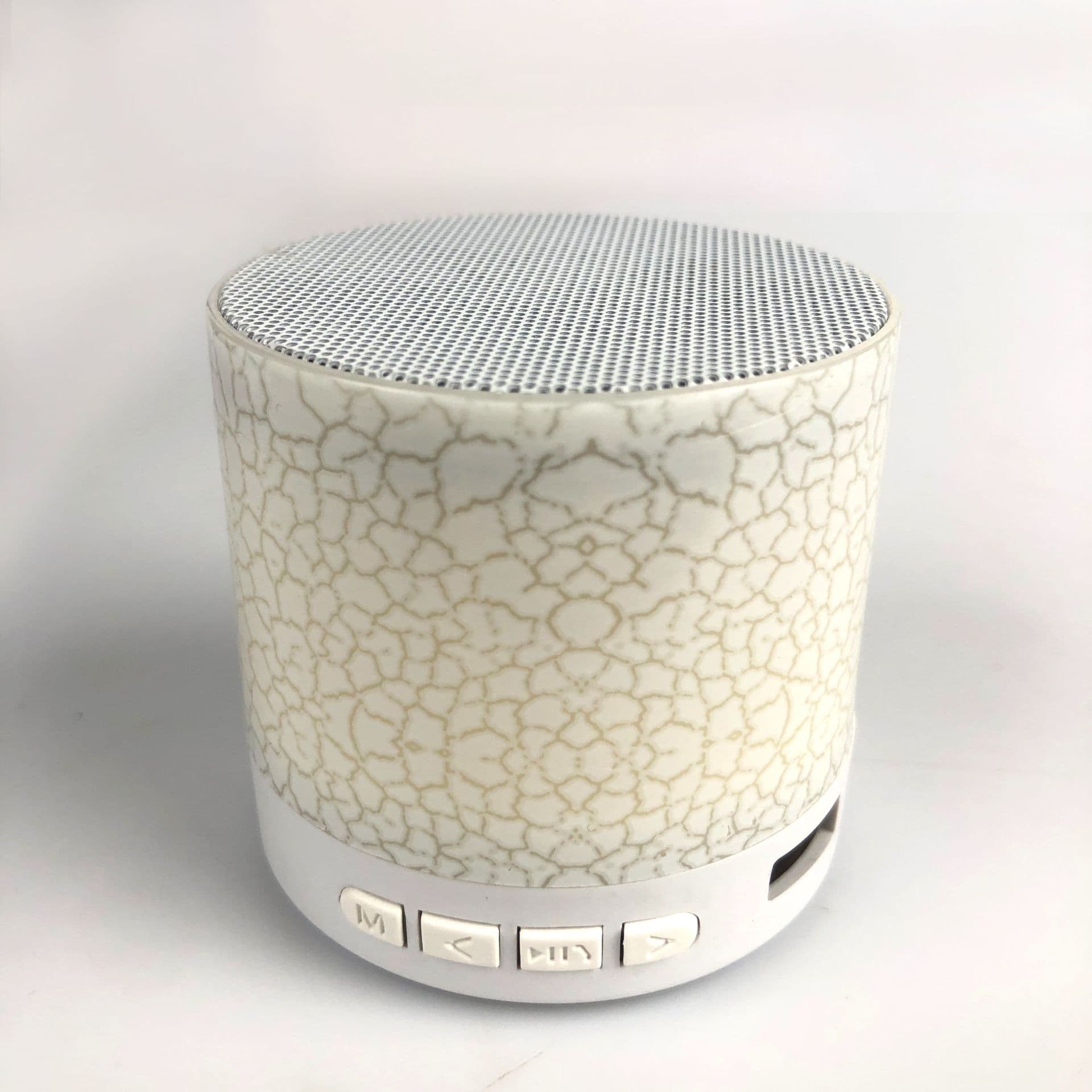 New Mini Crack Bluetooth Speaker, Portable Card-inserting Subwoofer Speaker, Led Light-up Wireless Speaker Gift