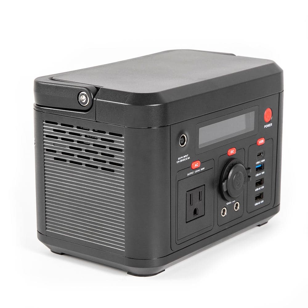 Outdoor Emergency Backup Solar Generator For Energy Storage