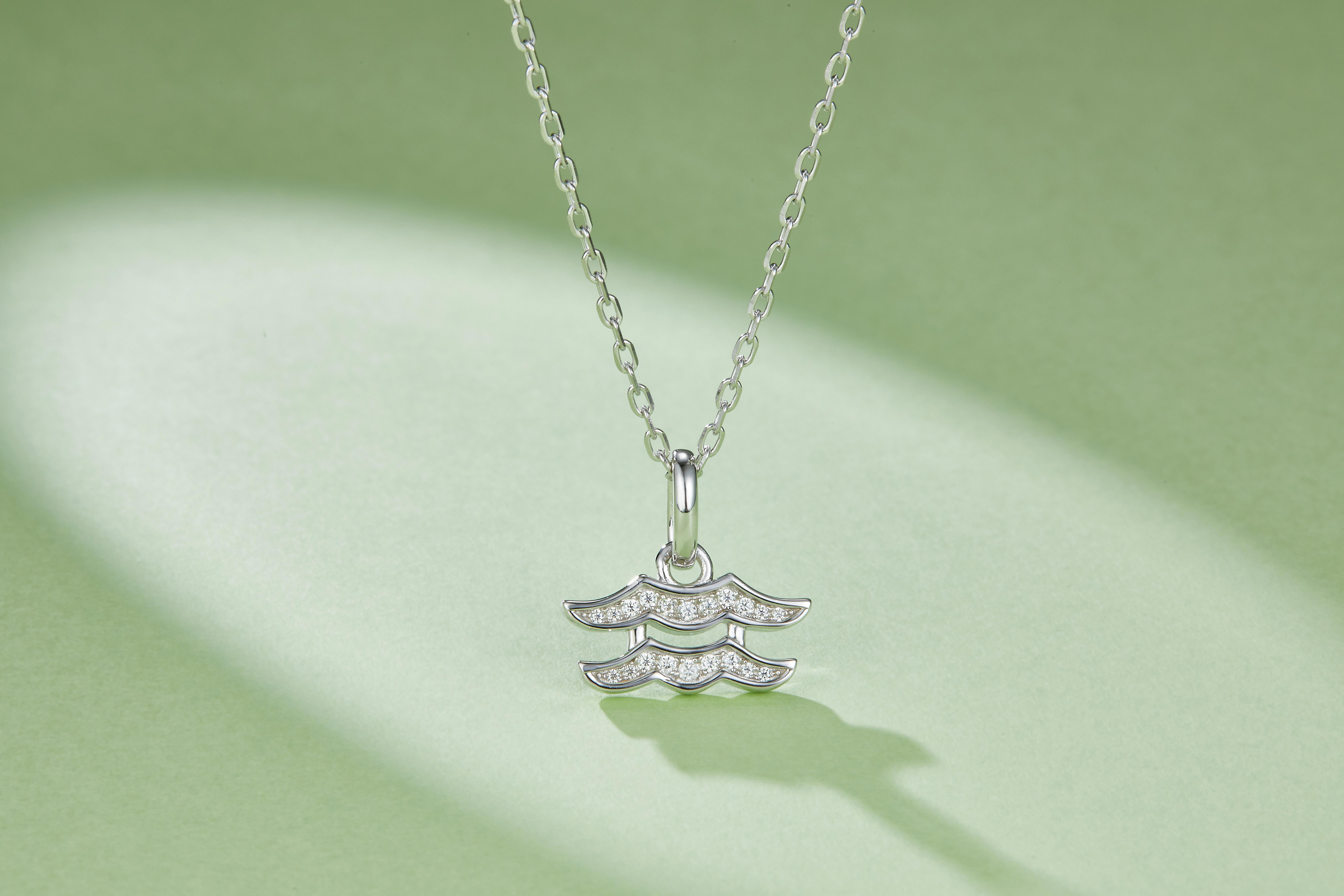 12 Zodiac Signs - Aquarius, Set With Top-quality Moissanite, Luxurious And Fashionable