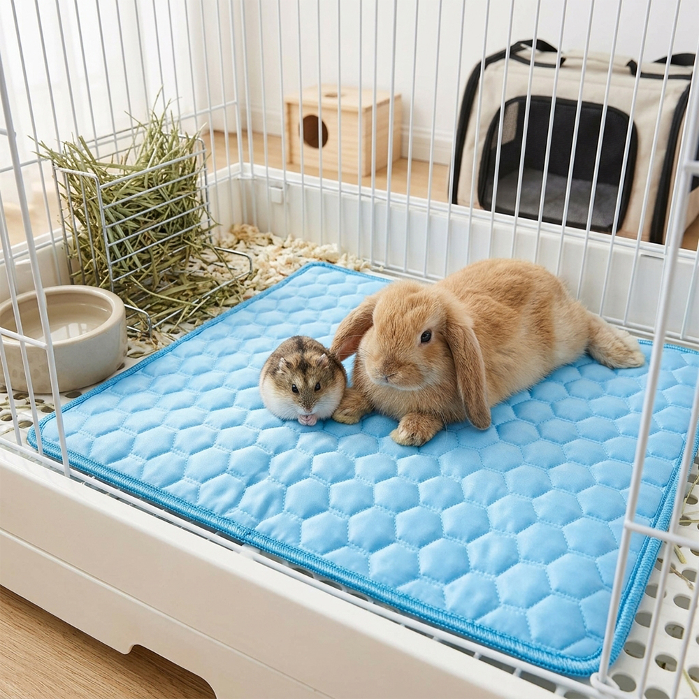 1PC Pet Cooling Mat Ice Silk Pad Summer Cool Bedding Scratch Resistant Washable Cushion
