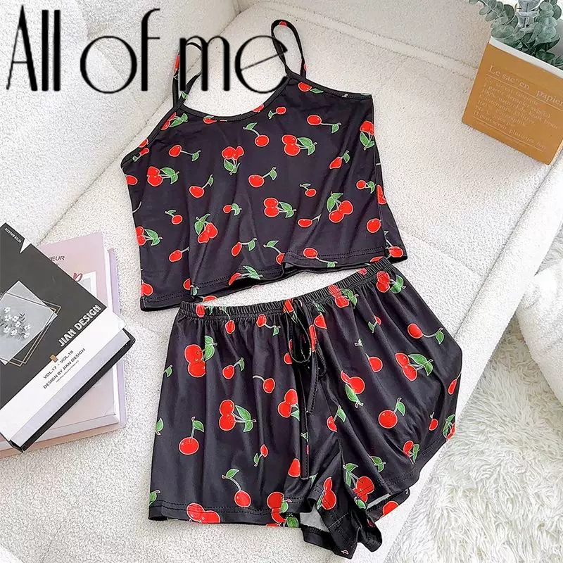 2-Piece Satin Pajama Set Sleepwear