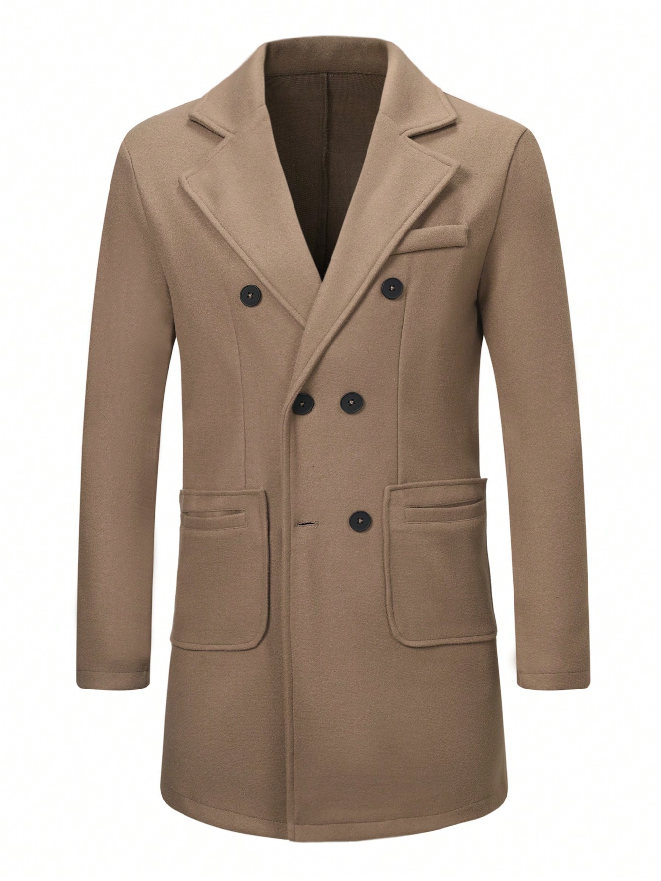 2026 Autumn And Winter Foreign Trade European And American Men's Woolen Coats Casual