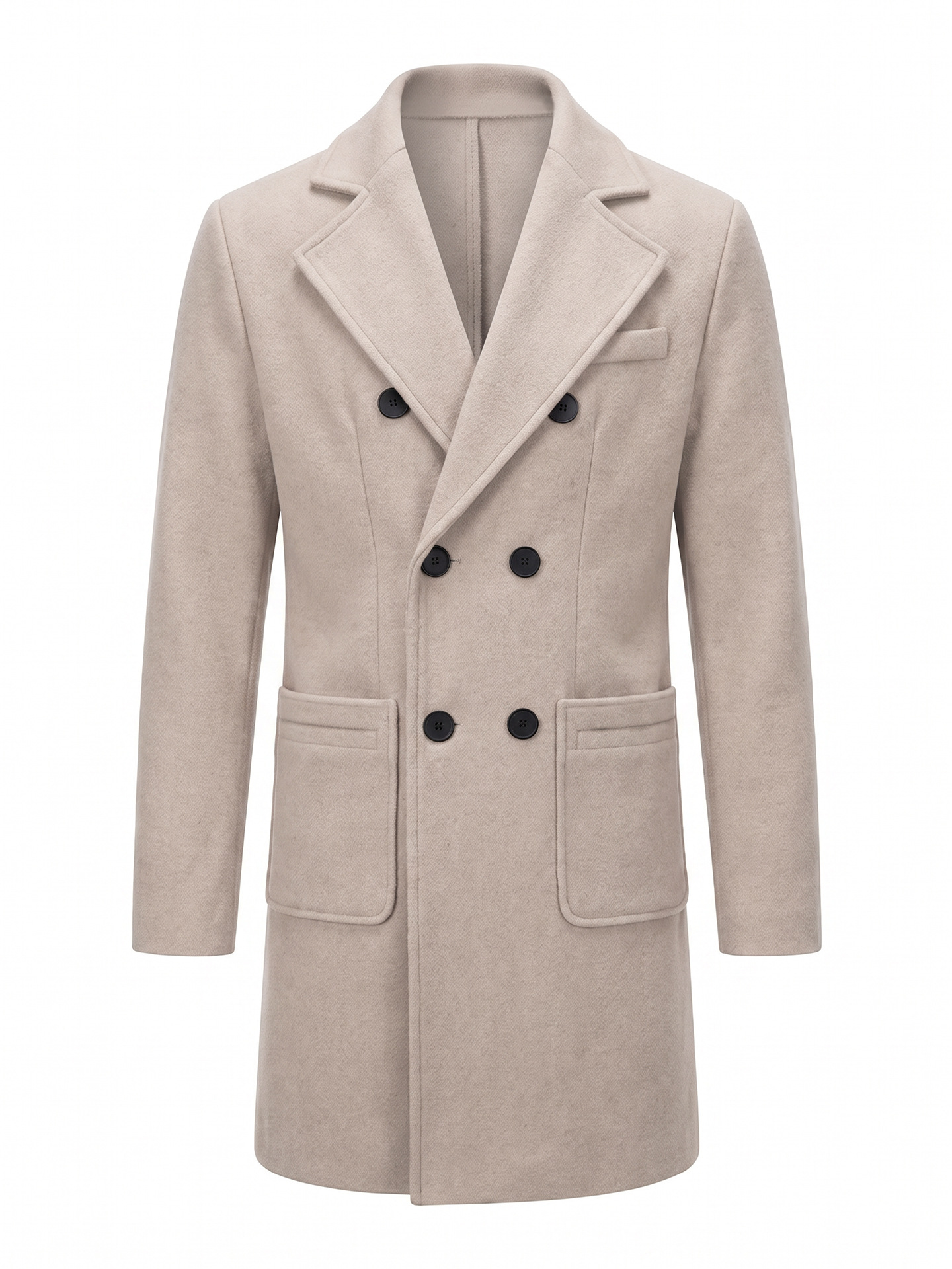 2026 Autumn And Winter Foreign Trade European And American Men's Woolen Coats Casual