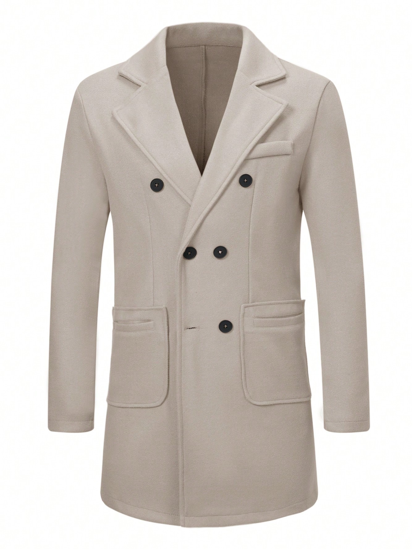 2026 Autumn And Winter Foreign Trade European And American Men's Woolen Coats Casual