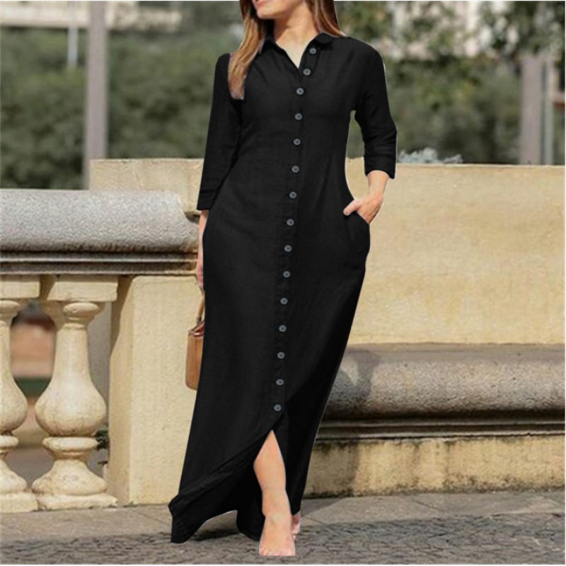 2026 European & American Women's Elegant And Fashionable Unisex Long Sleeve Turn-Down