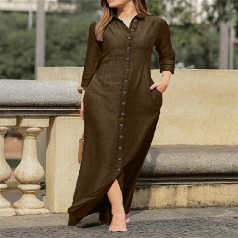 2026 European & American Women's Elegant And Fashionable Unisex Long Sleeve Turn-Down