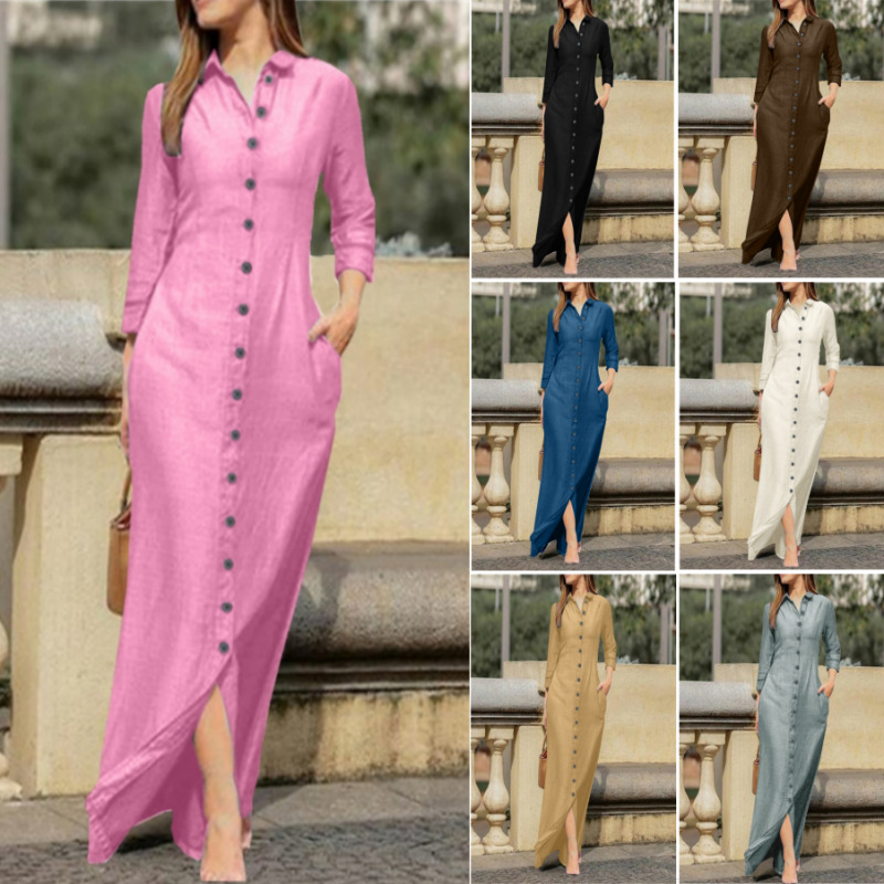 2026 European & American Women's Elegant And Fashionable Unisex Long Sleeve Turn-Down