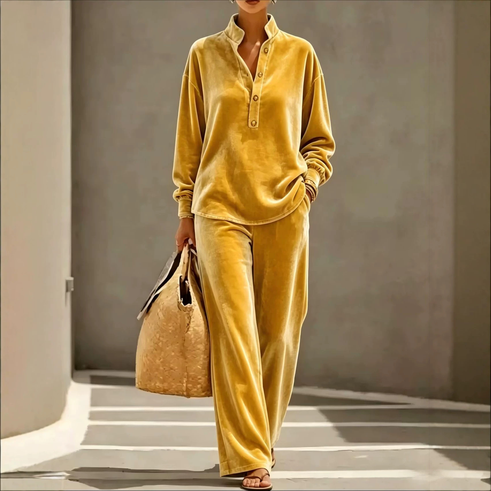 2026 European And American Foreign Trade Amazon Independent Station Long-sleeved Buttoned
