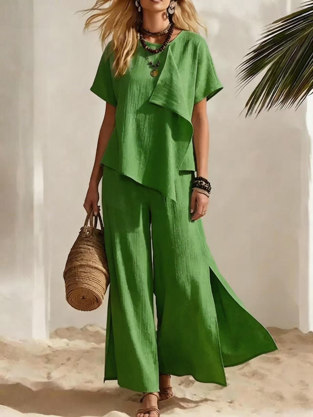 2026 European And American Foreign Trade Summer New Women's Fashion Casual Irregular
