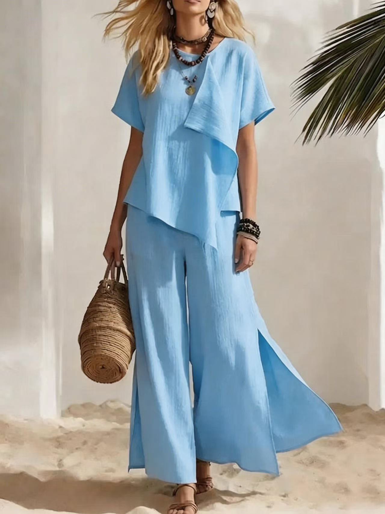 2026 European And American Foreign Trade Summer New Women's Fashion Casual Irregular