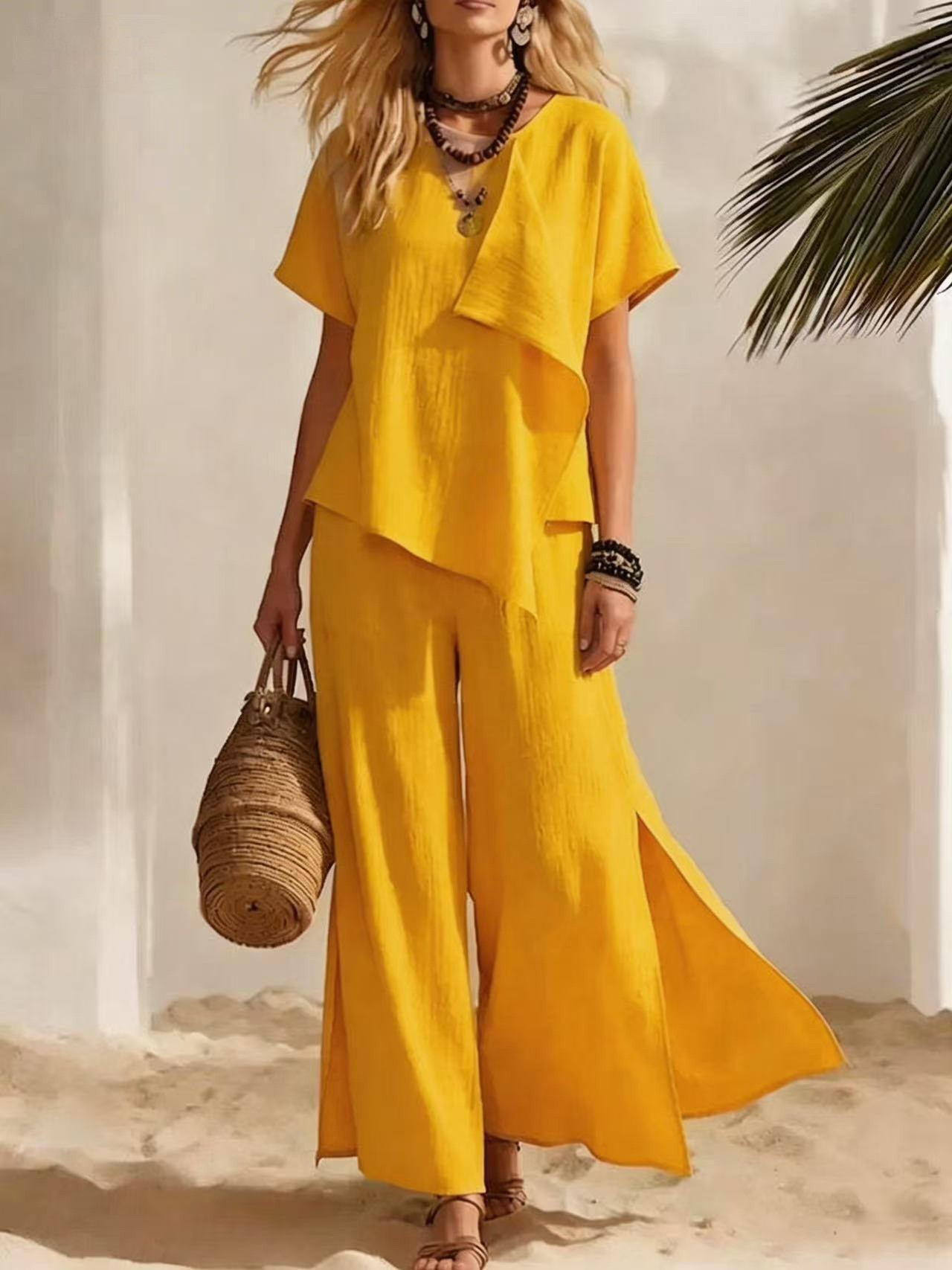 2026 European And American Foreign Trade Summer New Women's Fashion Casual Irregular