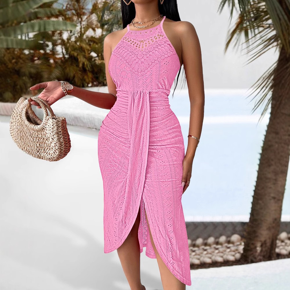 2026 European And American Women's New Spring Summer Sexy Street Trendsetters Hanging Neck