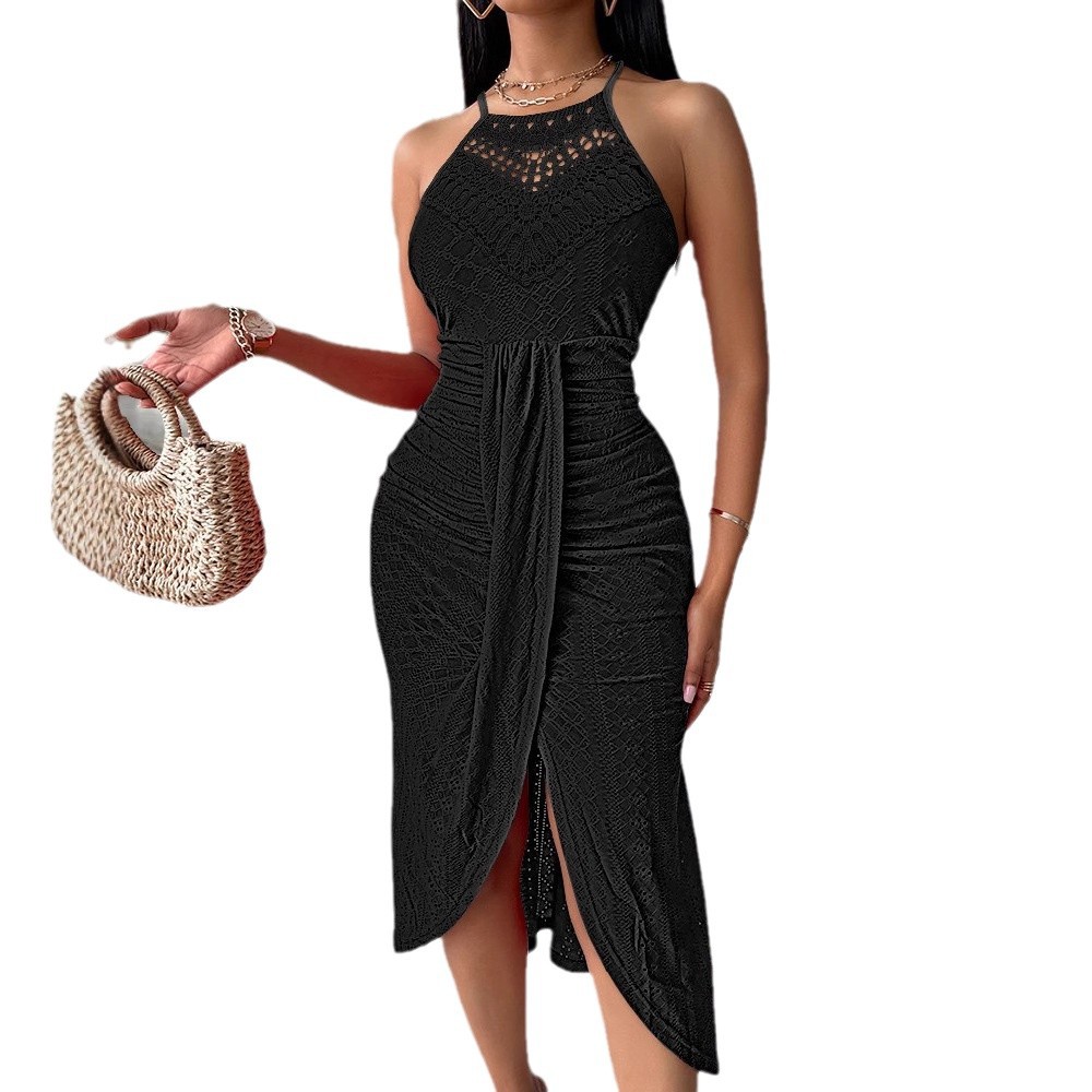 2026 European And American Women's New Spring Summer Sexy Street Trendsetters Hanging Neck