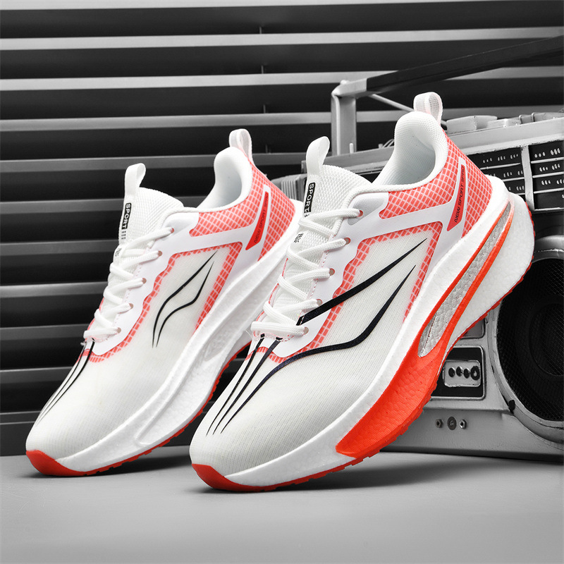 2026 New Men's Shoes Mesh Running Shoes, Thick-Soled Height-Increasing Sneakers, Versatile