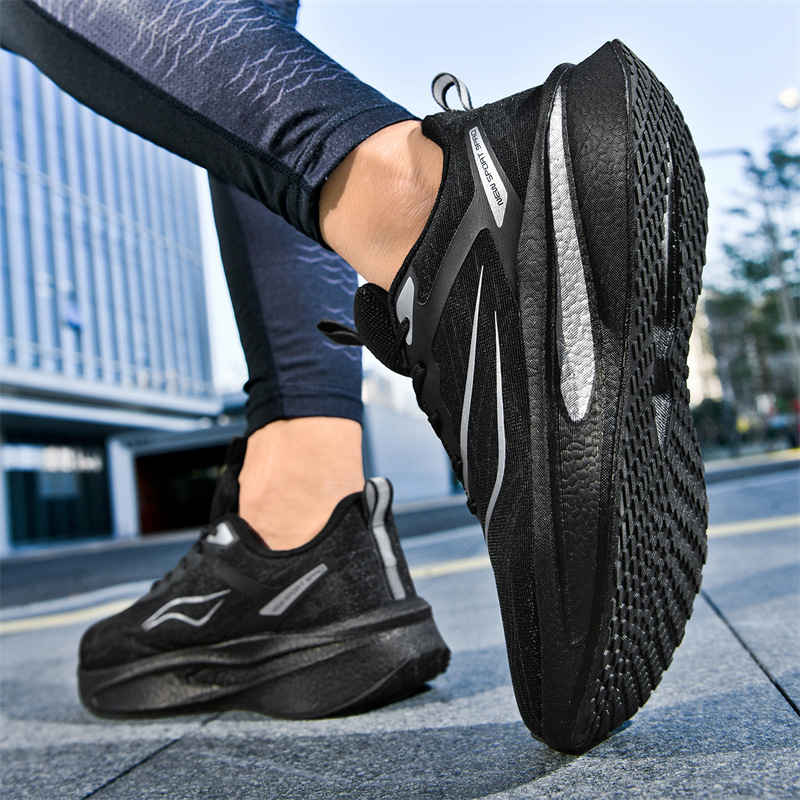 2026 New Men's Shoes Mesh Running Shoes, Thick-Soled Height-Increasing Sneakers, Versatile