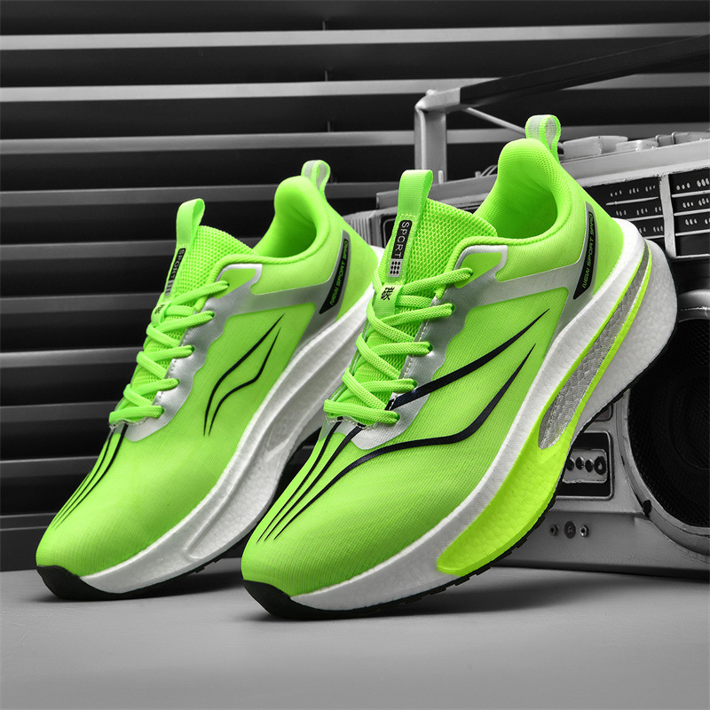 2026 New Men's Shoes Mesh Running Shoes, Thick-Soled Height-Increasing Sneakers, Versatile