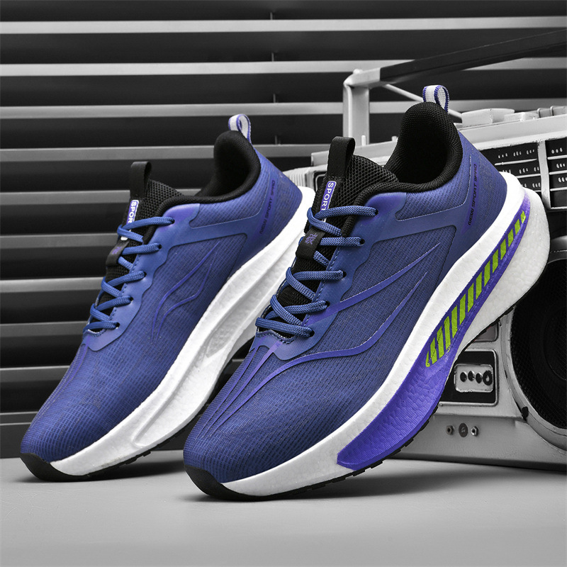 2026 New Men's Shoes Mesh Running Shoes, Thick-Soled Height-Increasing Sneakers, Versatile