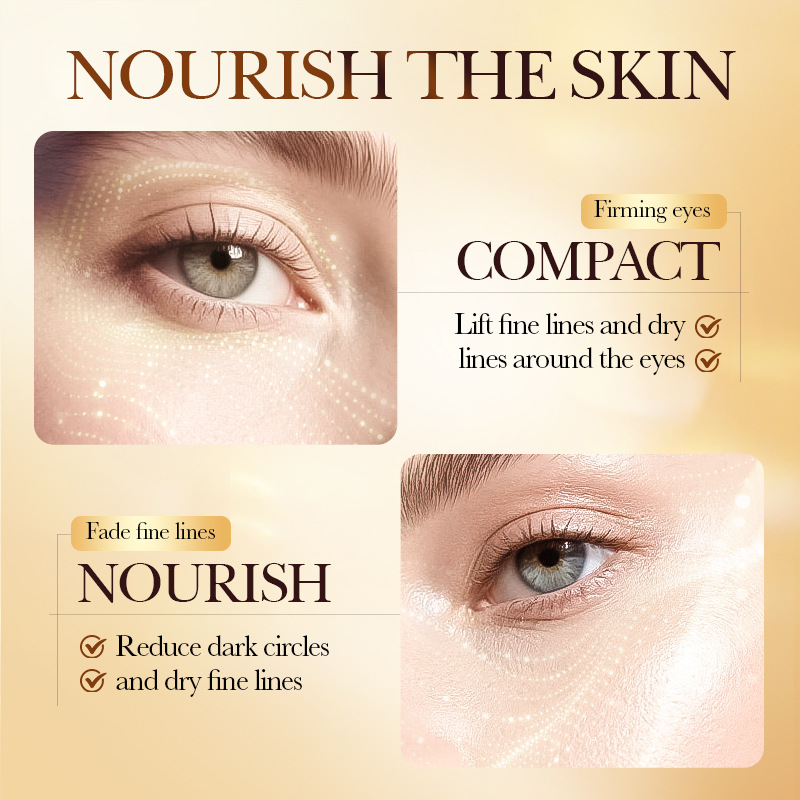 24K Gold Collagen Firming Eye Mask 75g Hydrating And Moisturizing