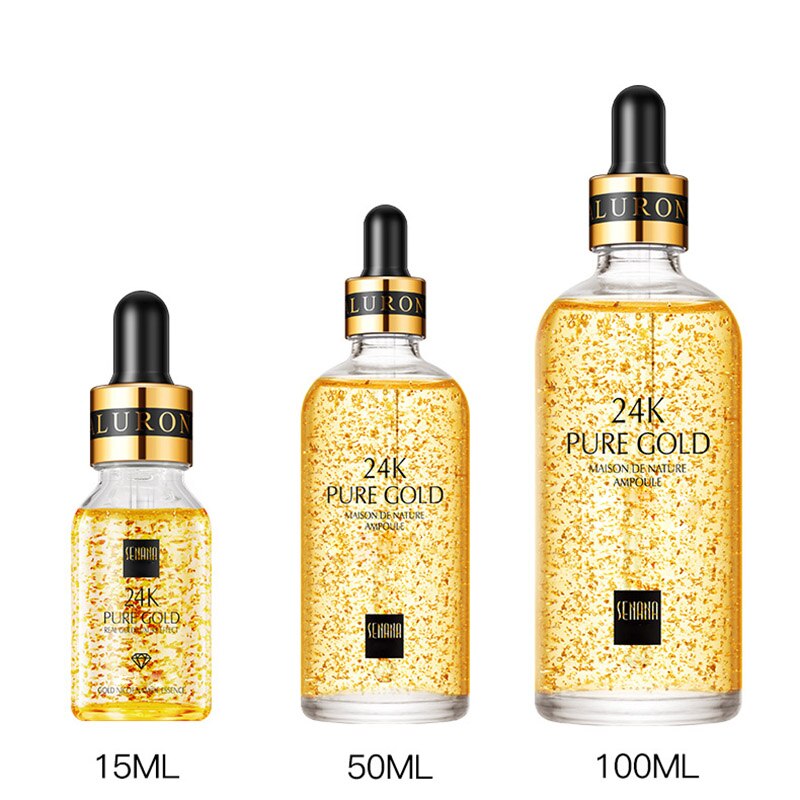 24K gold nicotinamide solution