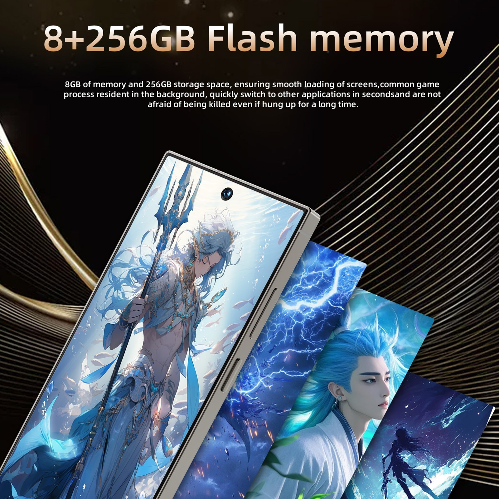 25 Ultra Cell Phone 8GB-256GB Unlocked Phone,5GSmartphone With Tool Pen, Android 14.0 Cell