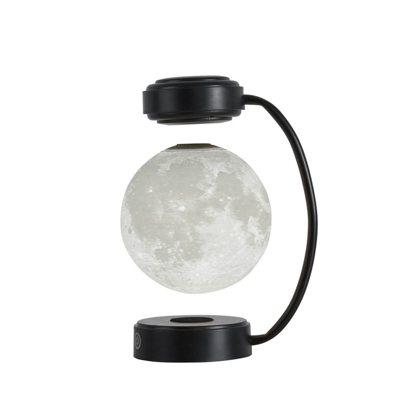 3D LED Moon noćno svetlo bežično magnetno levitirajuće rotirajuće plutajuće kuglično lampe za