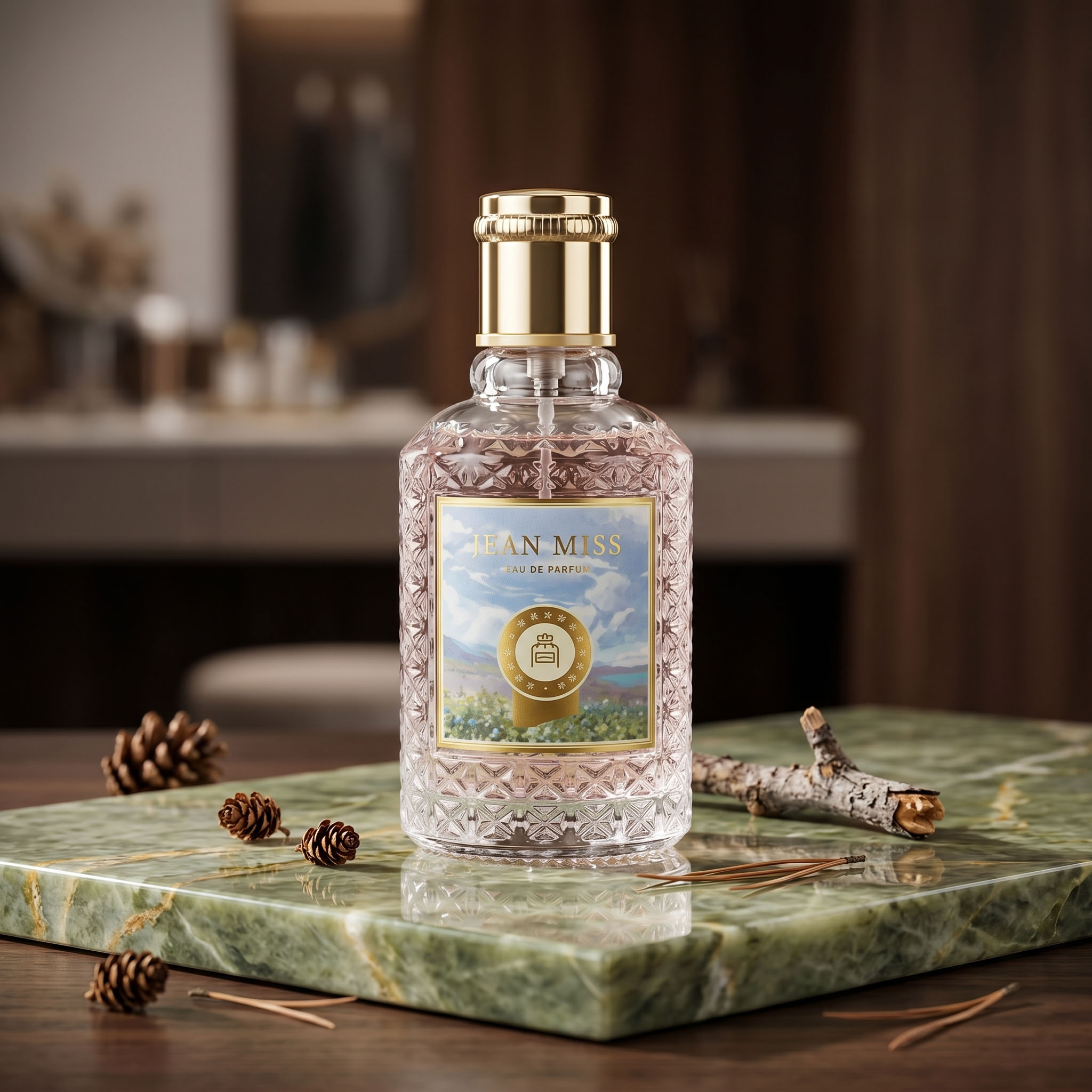 50ml Women's Perfume Floral Fruity Scent Long-lasting Fragrance Spray