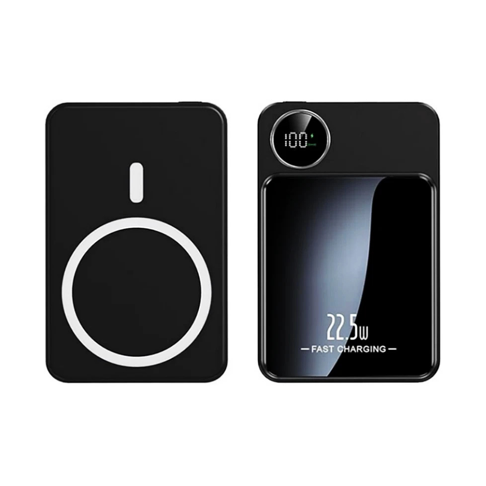 9 000000mAh Power Bank Magnetic Battery Pack Wireless Charger For I Phone 16-15-14