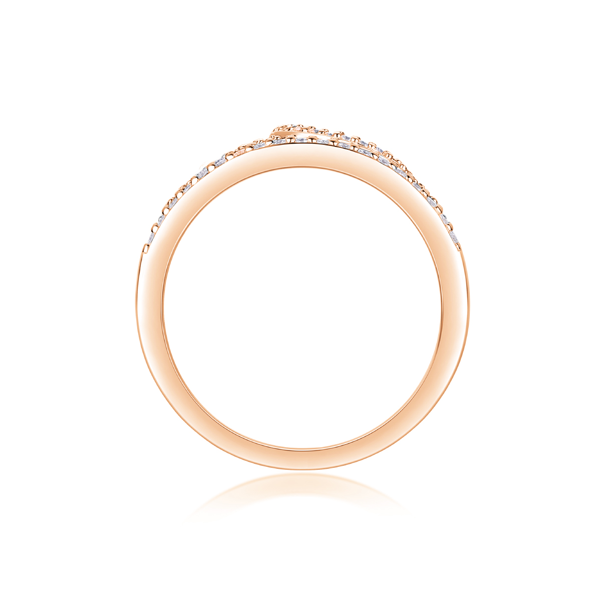 A Lively Summer Romance - A Wedding Ring Set With Top-quality Moissanite Silver And
