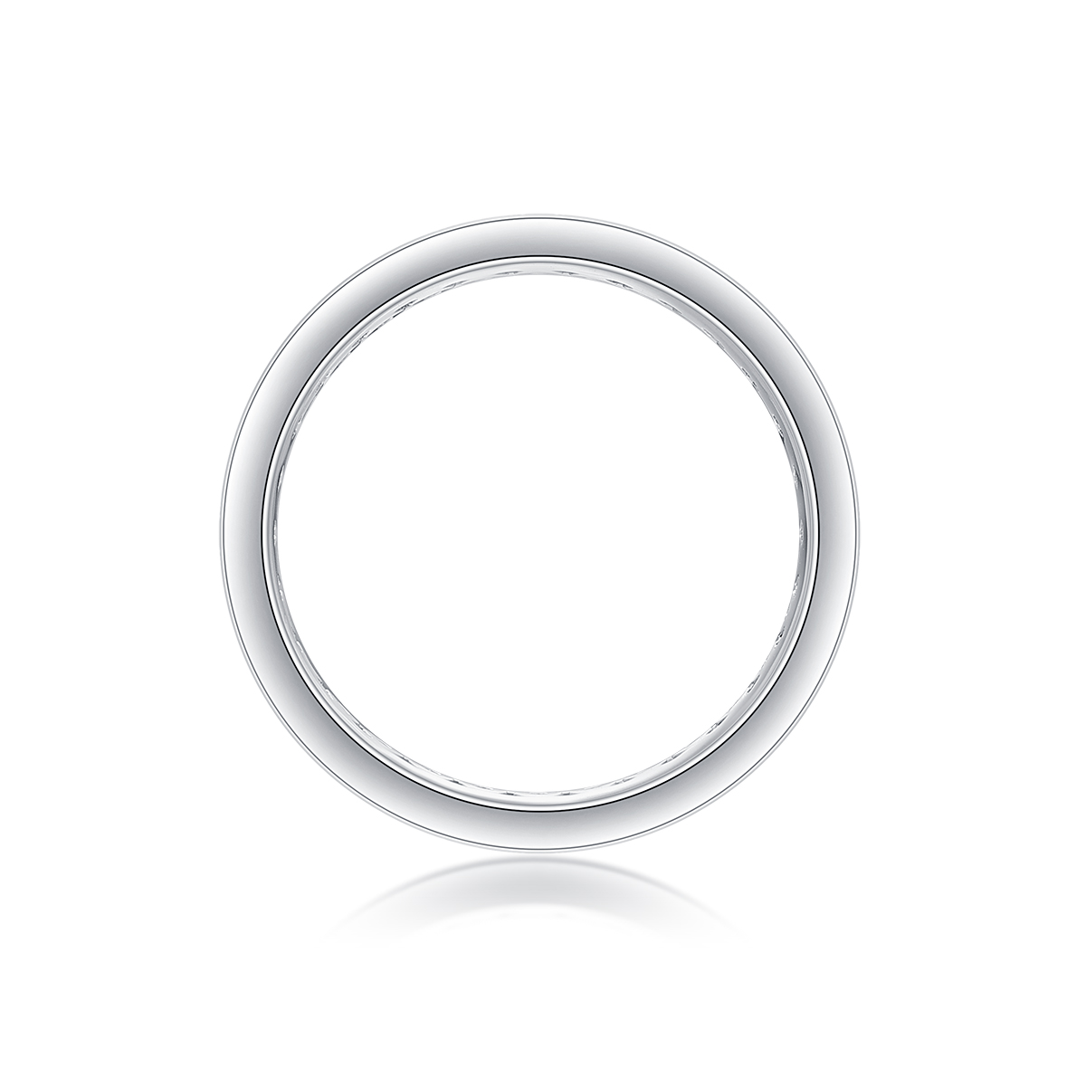 A Luxurious And Fashionable Light Luxury Jewelry Silver Ring Set With Top-quality