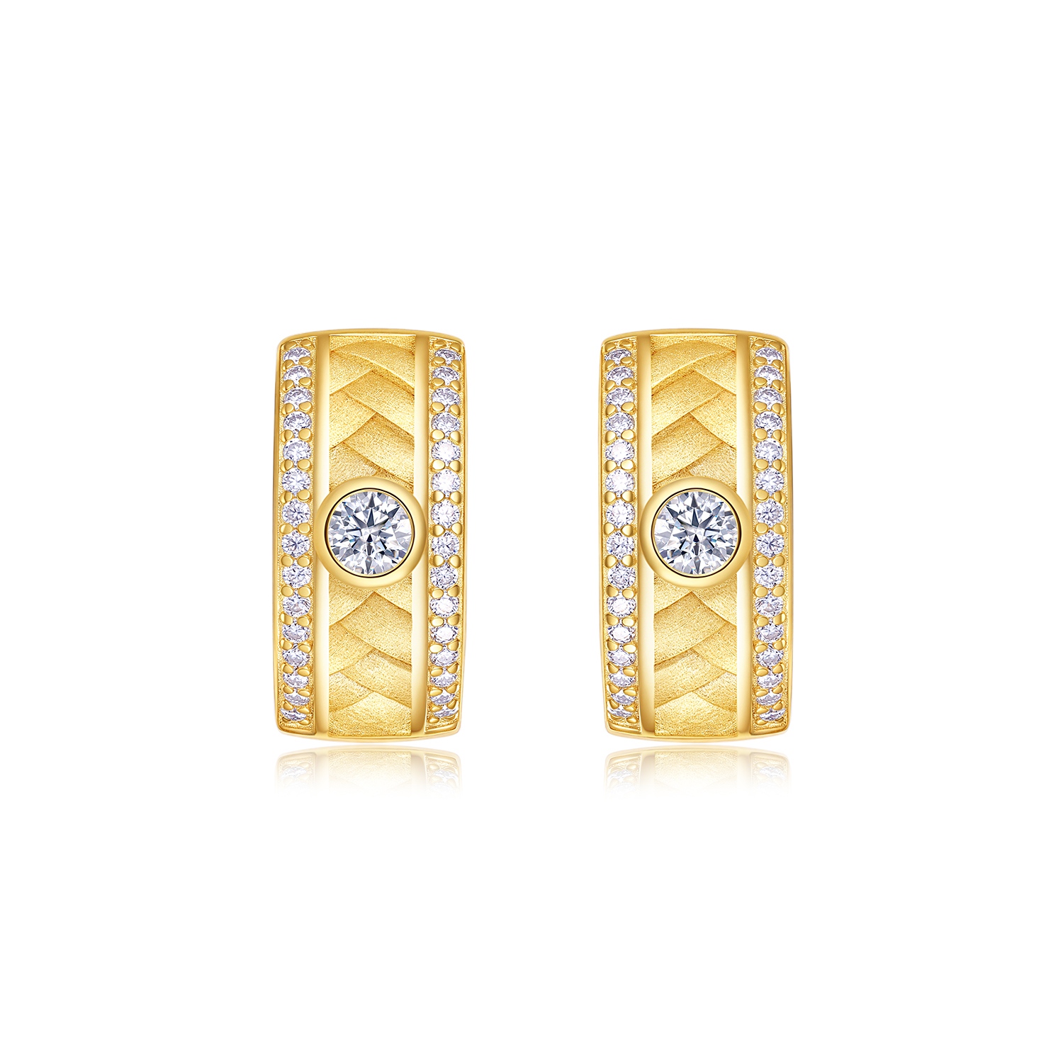 A Luxurious And Fashionable Minimalist Jewelry Earring Set Featuring Top-quality