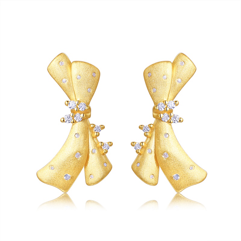 A Luxurious And Fashionable Minimalist Jewelry Earring Set Featuring Top-quality