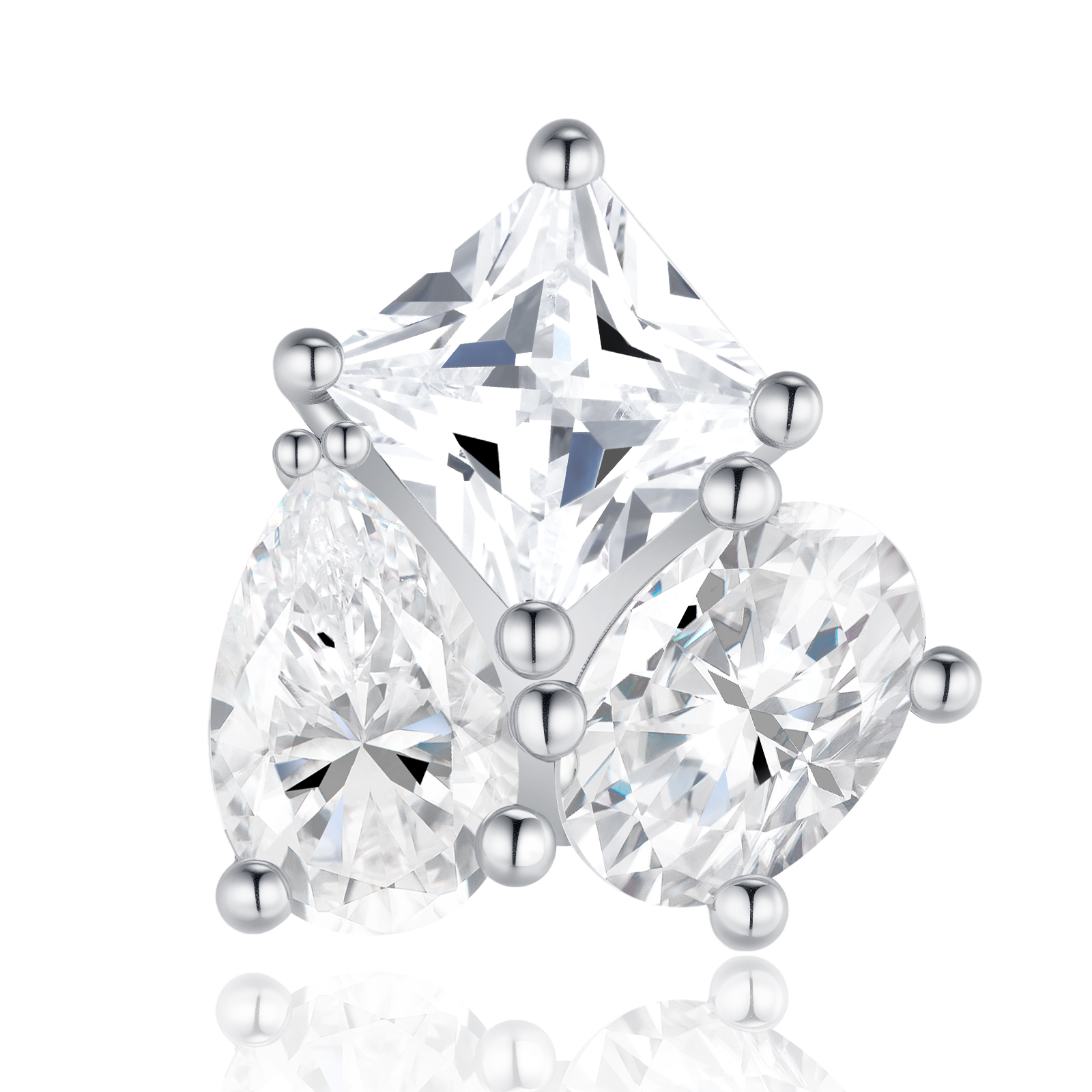 A Luxurious And Fashionable Minimalist Jewelry Earring Set Featuring Top-quality
