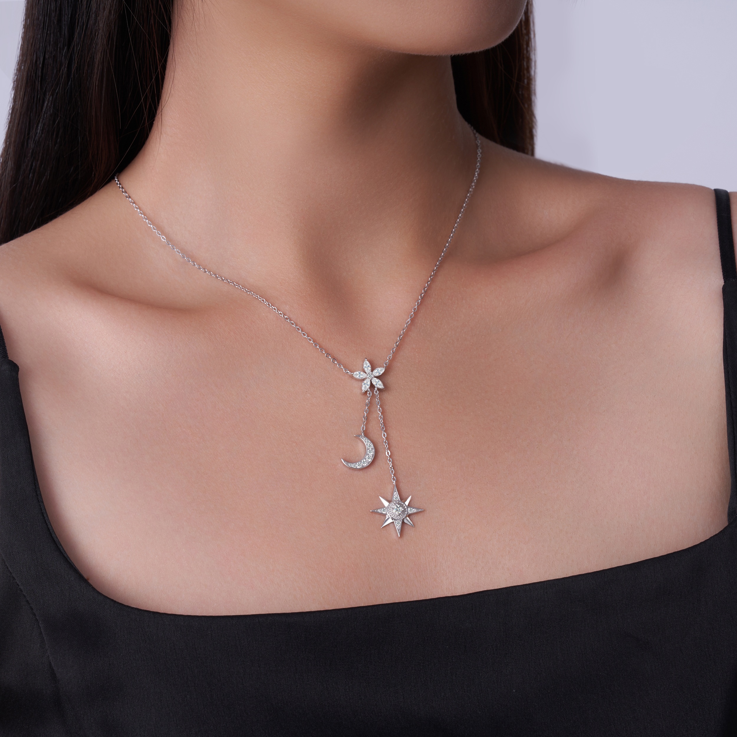 A Luxurious And Fashionable Minimalist Jewelry Pendant Necklace Set With Top-quality