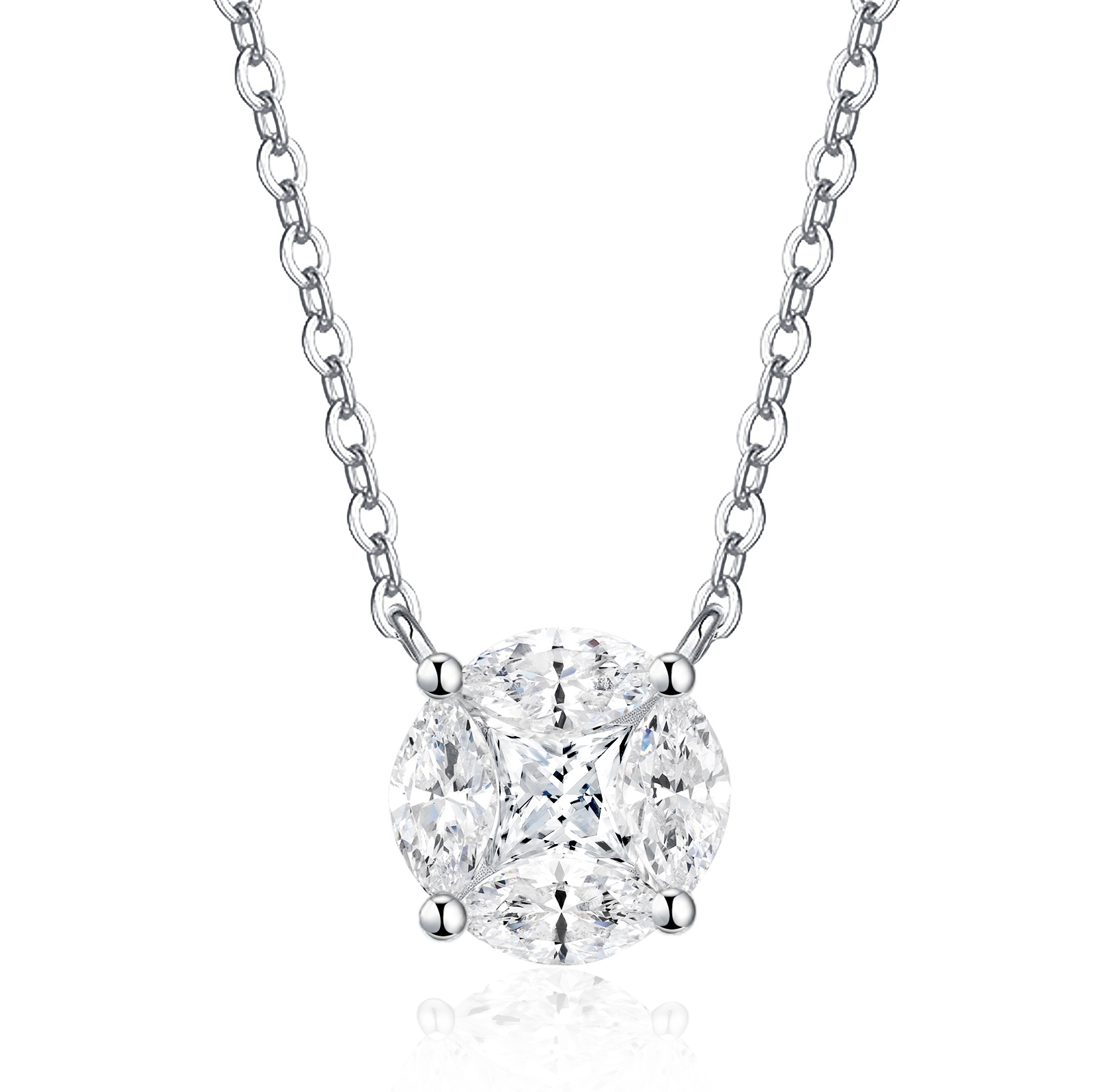 A Luxurious And Fashionable Minimalist Jewelry Pendant Necklace Featuring Top-quality