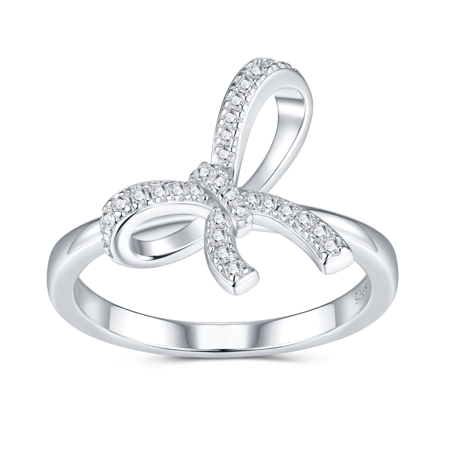 A Luxurious And Fashionable Minimalist Jewelry Ring Featuring Top-quality Moissanite, Made